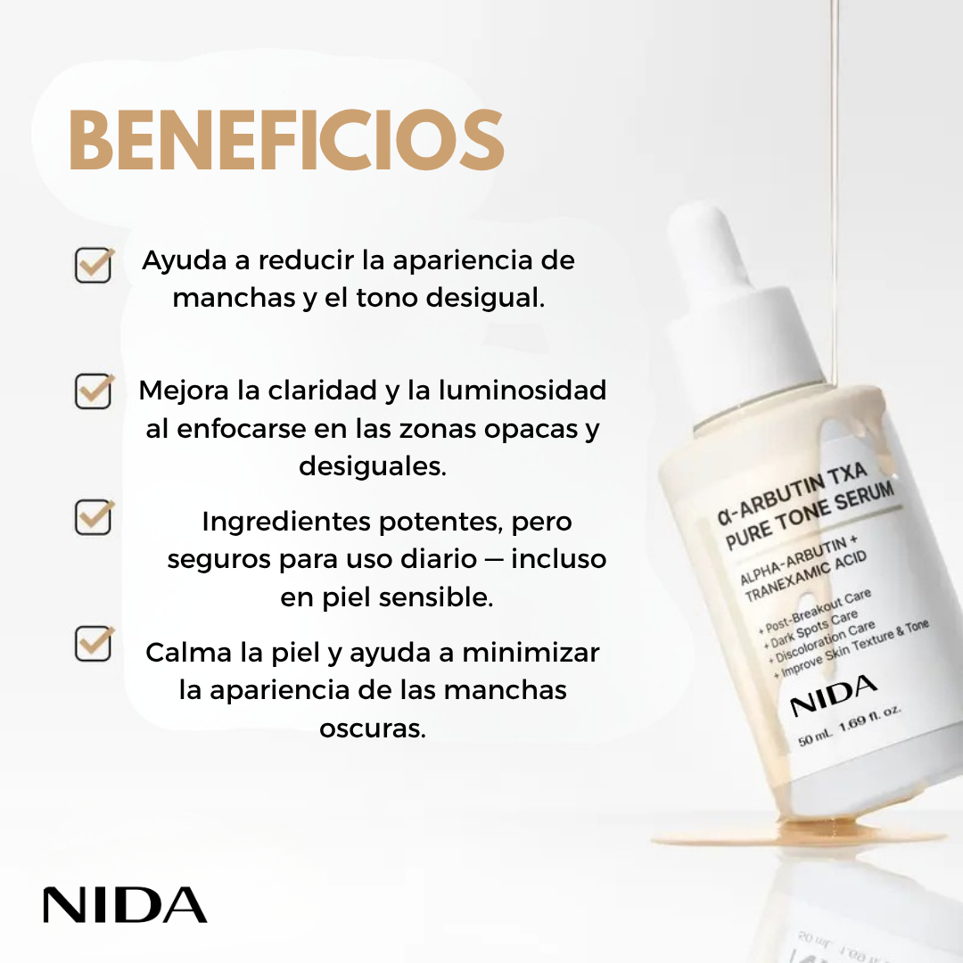 NIDA™ TXA+ Arbutin Serum